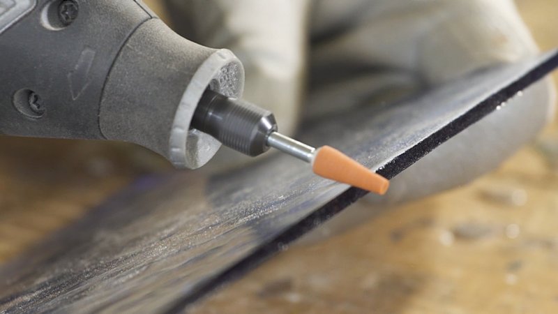 Bosch Korund-Schleifspitze 9,5 mm, mittelgroß, konisch