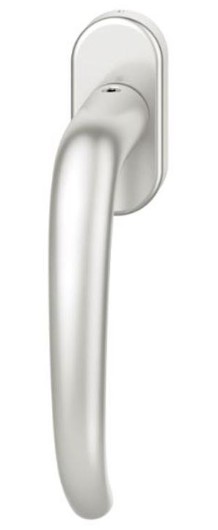 FSB Fenstergriff 34 1023, ovale Rosette , Aluminium