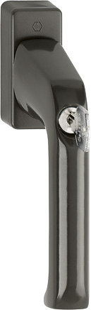 HOPPE Fenstergriff London 013S/U34, abschließbar, eckig