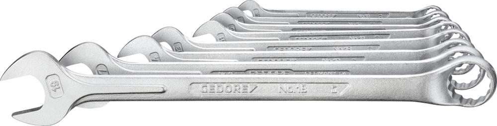 Ring-Maulschlüssel-Satz, gekröpft