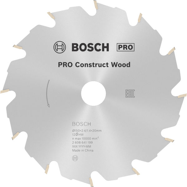 Bosch PRO Construct Wood Kreissägeblatt