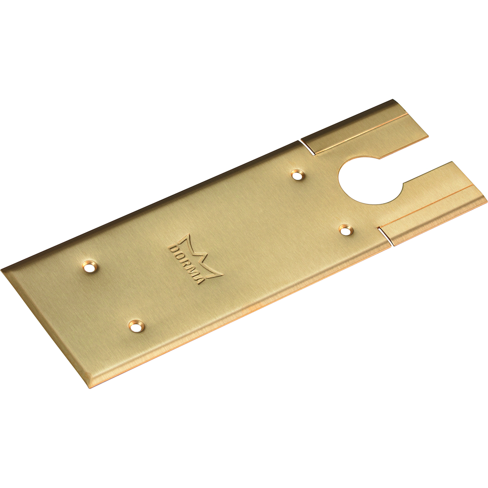 Deckplatte DORMA BTS 75 V, Messing