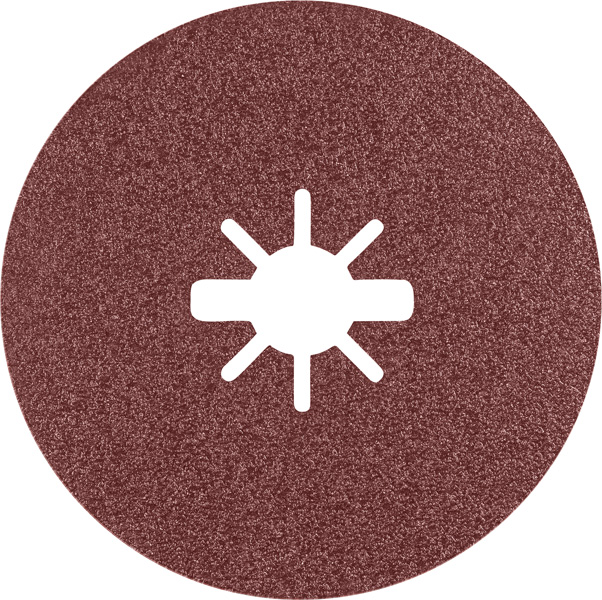 Bosch EXPERT R781 Prisma Ceramic X-LOCK Fiberscheibe, 115 mm, 22,23 mm, K 80, 25 Stk.