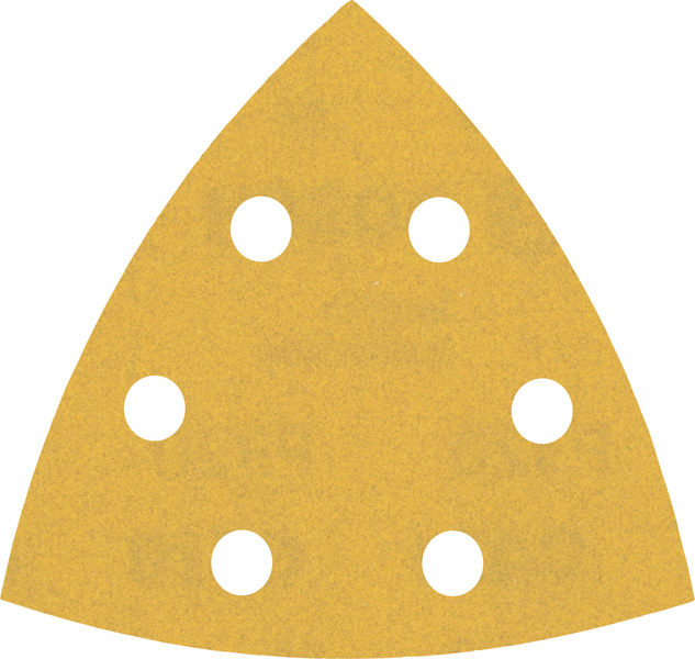 Bosch EXPERT C470 Schleifpapier für Deltaschleifer, 93 mm, K 320, 5 Stück