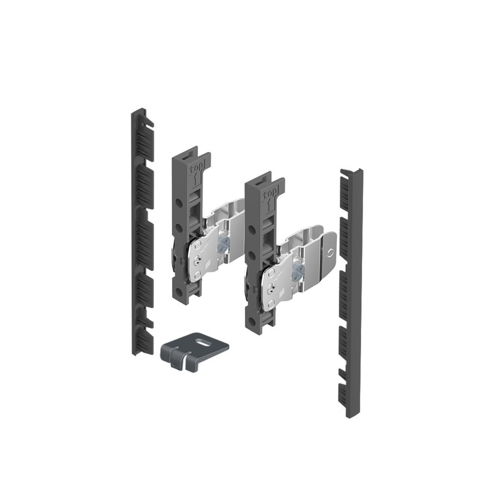 Hettich Innenschubkasten-Frontverbinder AvanTech YOU, Zargenhöhe 139 mm
