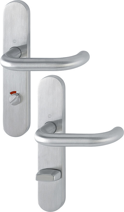 HOPPE Drückergarnitur Paris E138/353H, LS,WC/SS78/8 (8),F69,TS 40-45