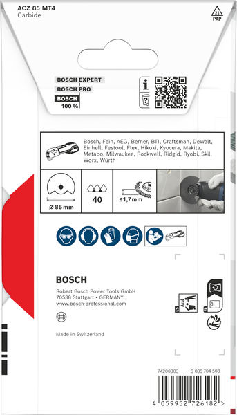 Produktbild Verpackung, abrasiv, Scheibe, Karbid, 65 mm, Werkzeugzubehör