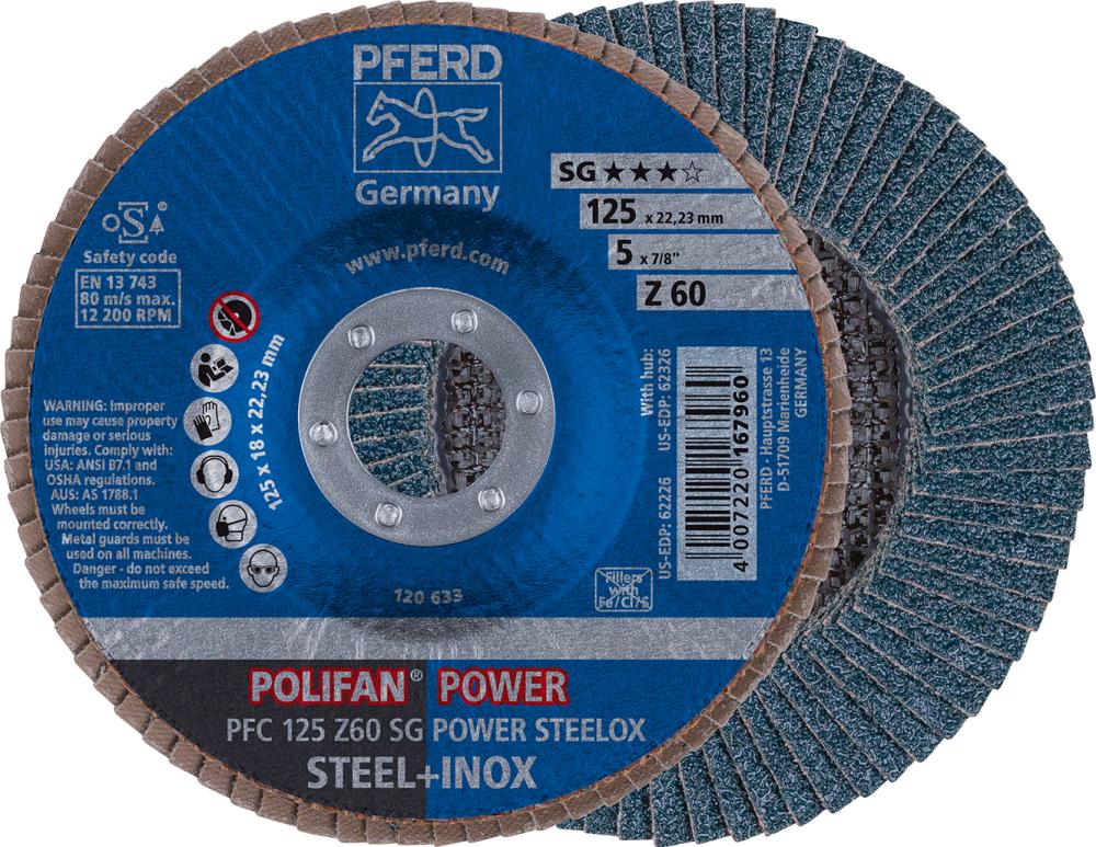 POLIFAN-Fächerschleifscheibe Z SG POWER STEELOX