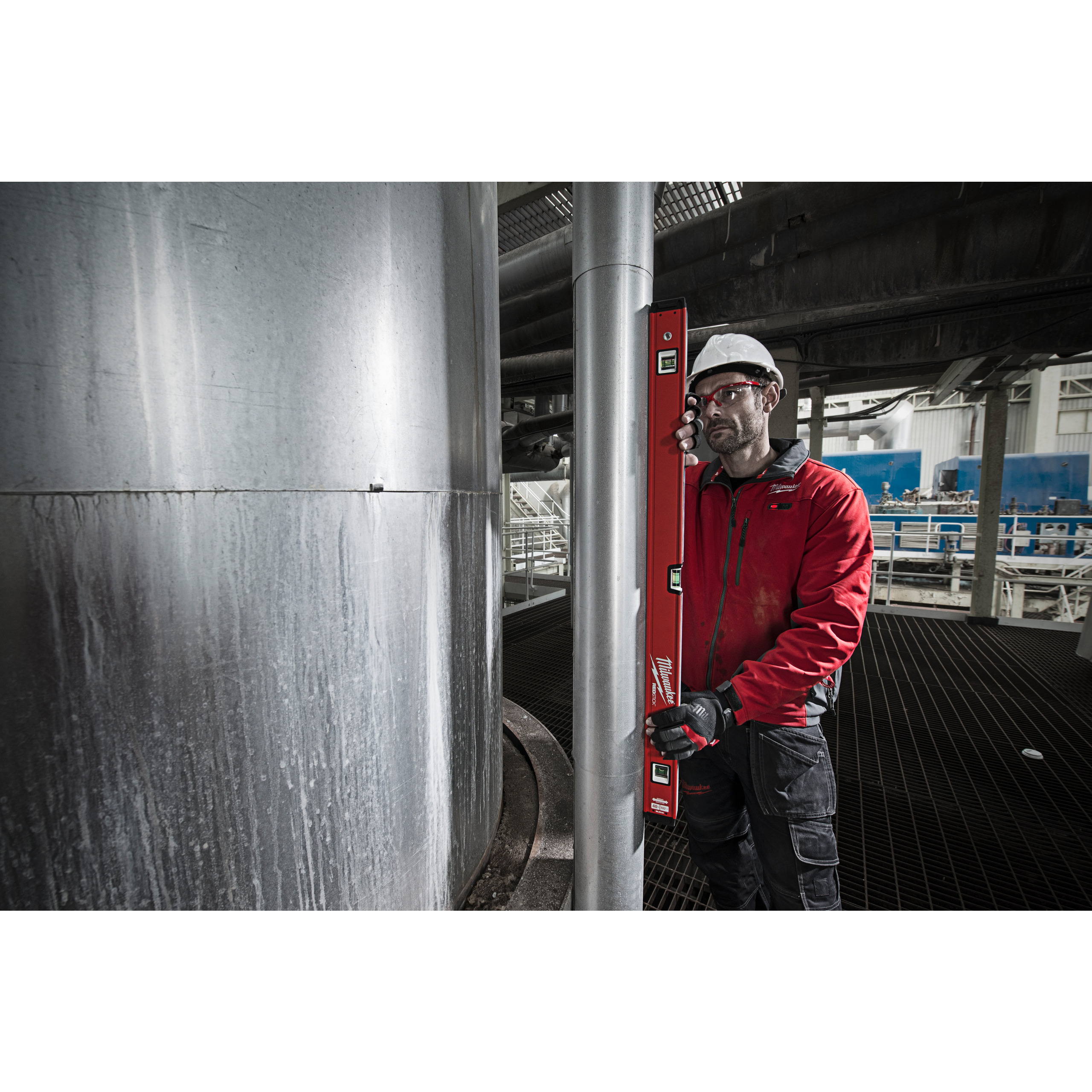 Milwaukee Wasserwaage 240 cm lang REDSTICK Premium