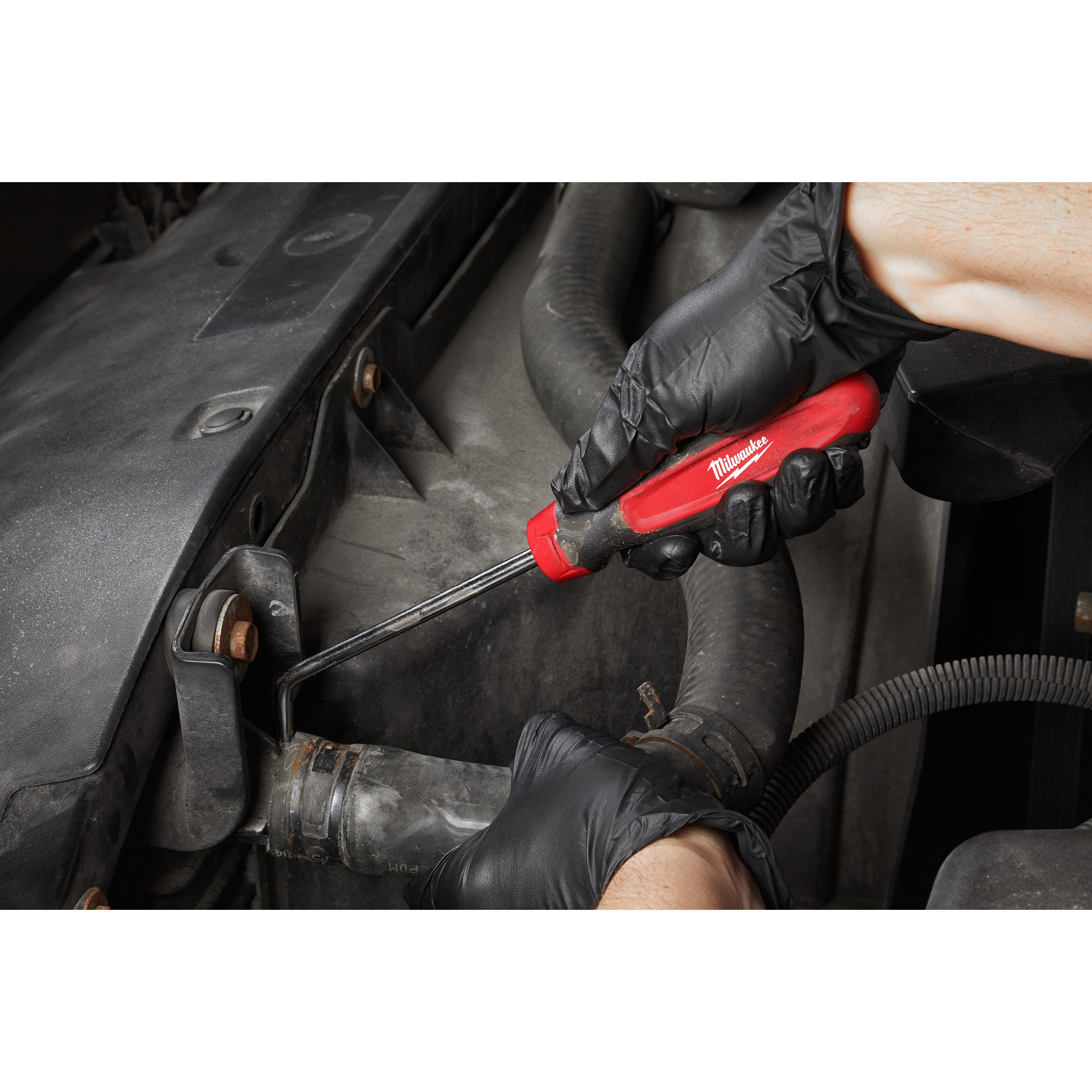 Milwaukee Montagehaken gebogene Spitze Heavy-Duty