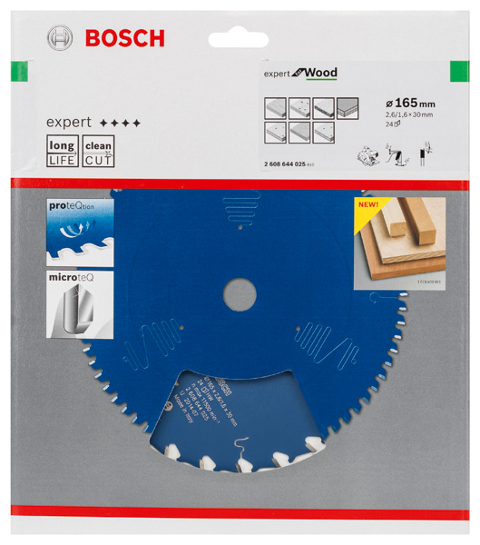 Bosch Kreissägeblatt Expert for Wood, 140 x 20 x 1,8 mm, 42