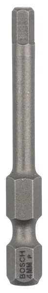 Bosch Schrauberbit Extra-Hart HEX 4, 49 mm, 3er-Pack