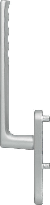 HOPPE Handhebelgarnitur Hamburg HS-0700/431N-AS, außen, PZ