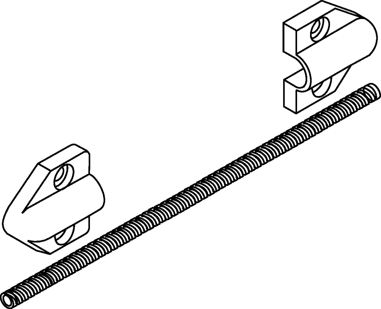 Strichzeichnung, Rauchrohr, Klammer, Gerät, Werkzeug