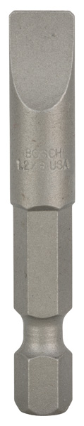 Bosch Schrauberbit Extra-Hart S 1,2 x 8,0, 49 mm, 3er-Pack
