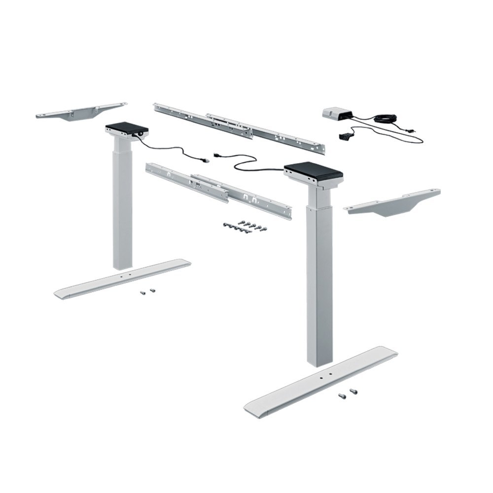 HETTICH Elektro-Tischgestell Change Top Eco, mit Kollisionserkennung, Stahl