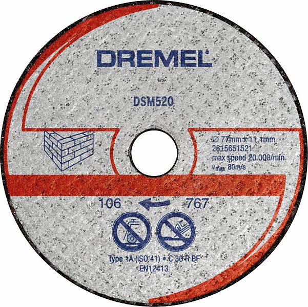 Bosch DREMEL DSM20 Mauerwerk-Trennscheibe