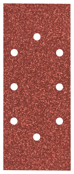 Bosch Schleifblatt C430, 93 x 230 mm, 2x40, 3x80, 3x120, 2x180, 8 Löcher, 10er-Pack