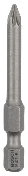 Bosch Schrauberbit Extra-Hart PZ 1, 49 mm, 3er-Pack