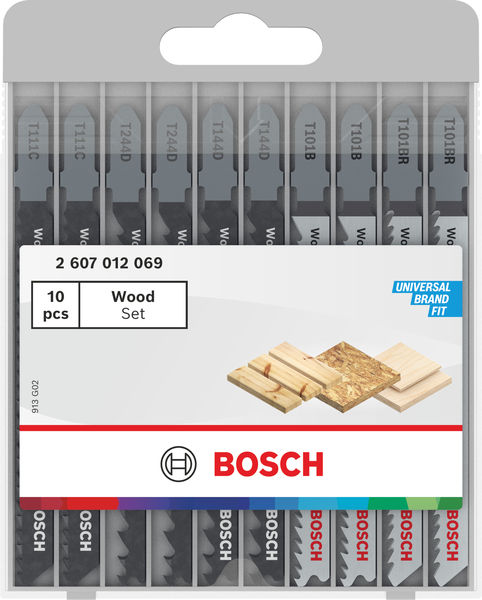Produktbild Verpackung, Holz, Sägeblätter, Satz, Packung, Werkstatt