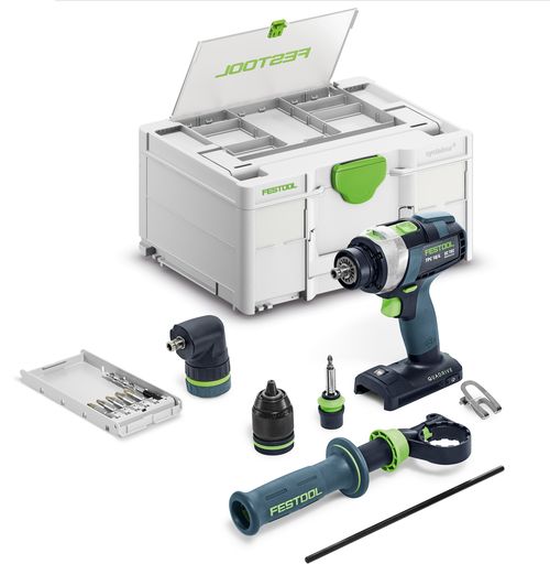 Akku-Schlagbohrschrauber QUADRIVE TPC 18/4 I-Basic-Set