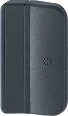 HOPPE Ziehgriff, ohne Steg, 70mm, K435, Kunststoff, tiefschwarz matt