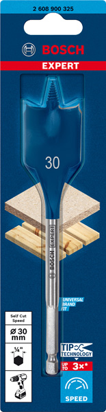 Bosch EXPERT SelfCut Speed Flachfräsbohrer, 8 x 400&nbsp;mm