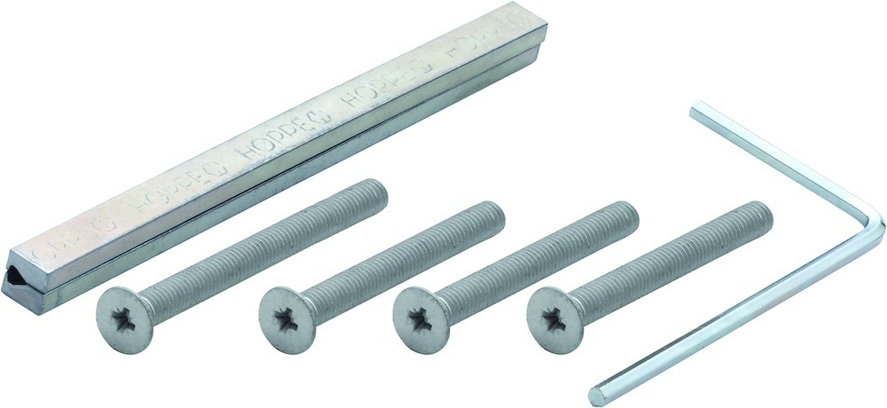 HOPPE Befestigungsset für Schutz-Türgriffgarnituren ES1 (Griff/Griff), verdeckt, VK 8 mm