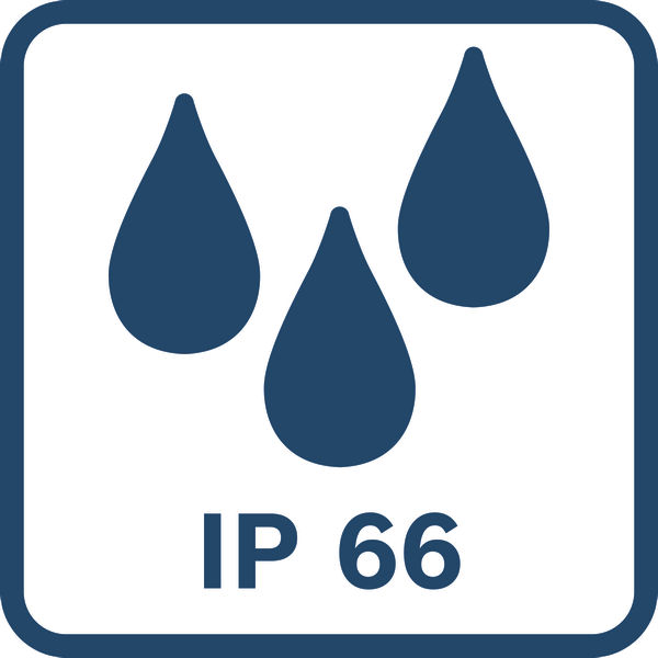 Symbol, IP66, waterproof, drip, three droplets, electronics enclosure