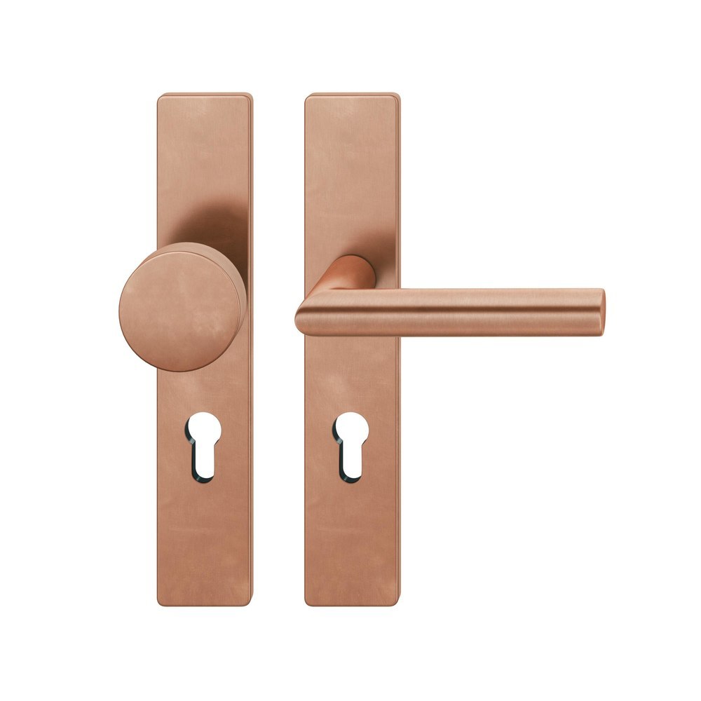 FSB FH Wechselgarnitur mit Langschild 76 1076, AGL3, VK 9 mm, Bronze