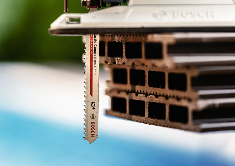 Detailbild, Sägeblatt, Dose-Säge, Holz, Baustoffe, Werkzeug