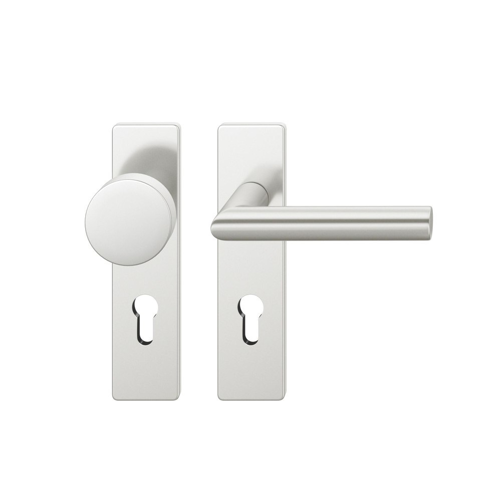 FSB FH Wechselgarnitur mit Kurzschild 76 1076, AGL3, Aluminium