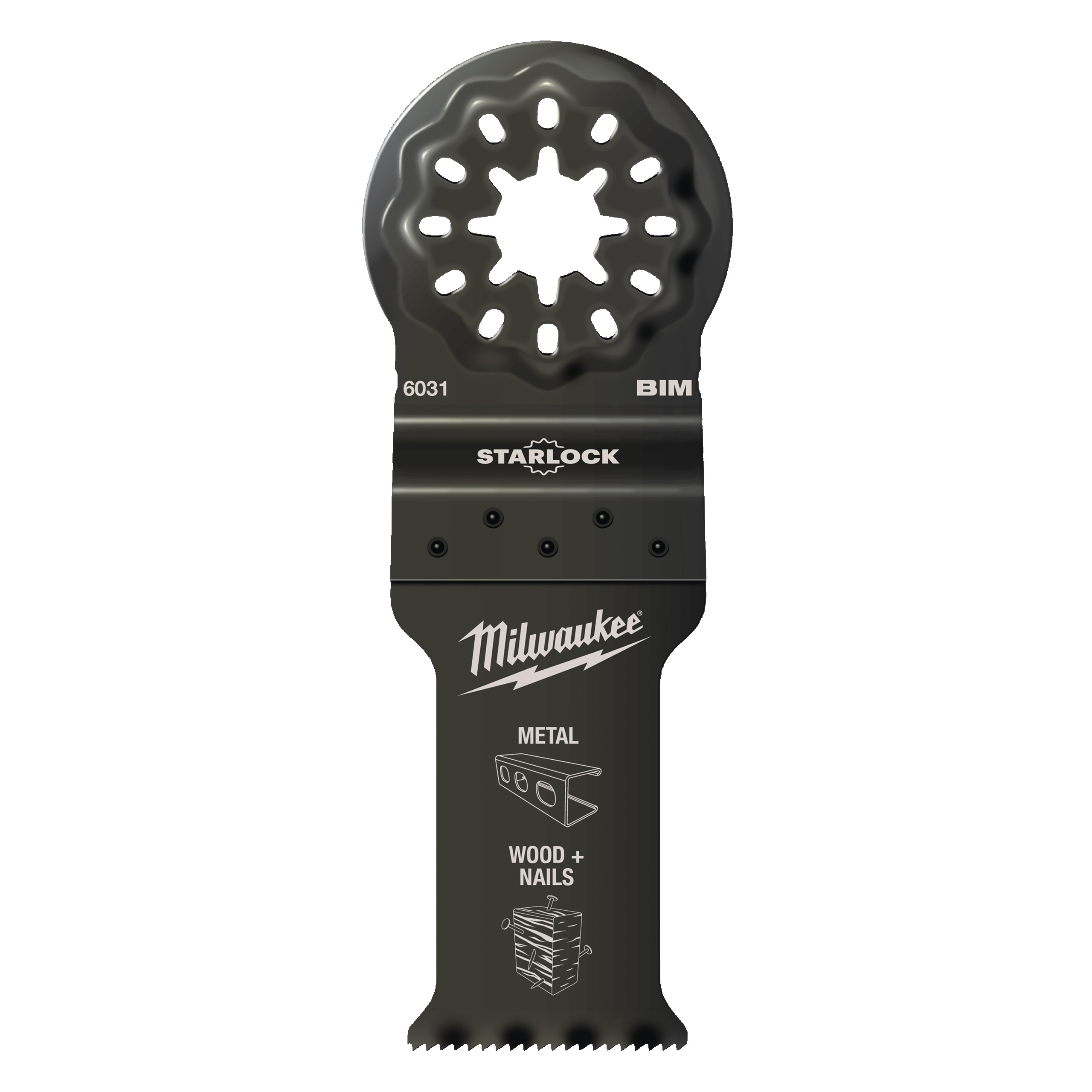 Milwaukee Tauchsägeblatt 28 x 47 mm Multitool Starlock Bi-Metall Multimaterial