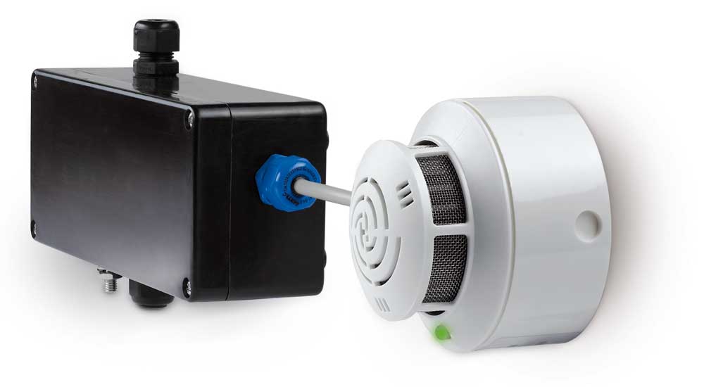 Rauchschalter, Hekatron ORS 142 Ex, zum Aufschrauben, 20-28V, DC, weiß Rauchschalter, Hekatron ORS 142 Ex, zum Aufschrauben, 20-28V, DC, weiß