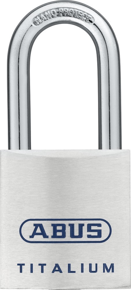 ABUS  Zylindervorhangschloss Titalium 80 HB, TITALIUM-Spezialaluminium