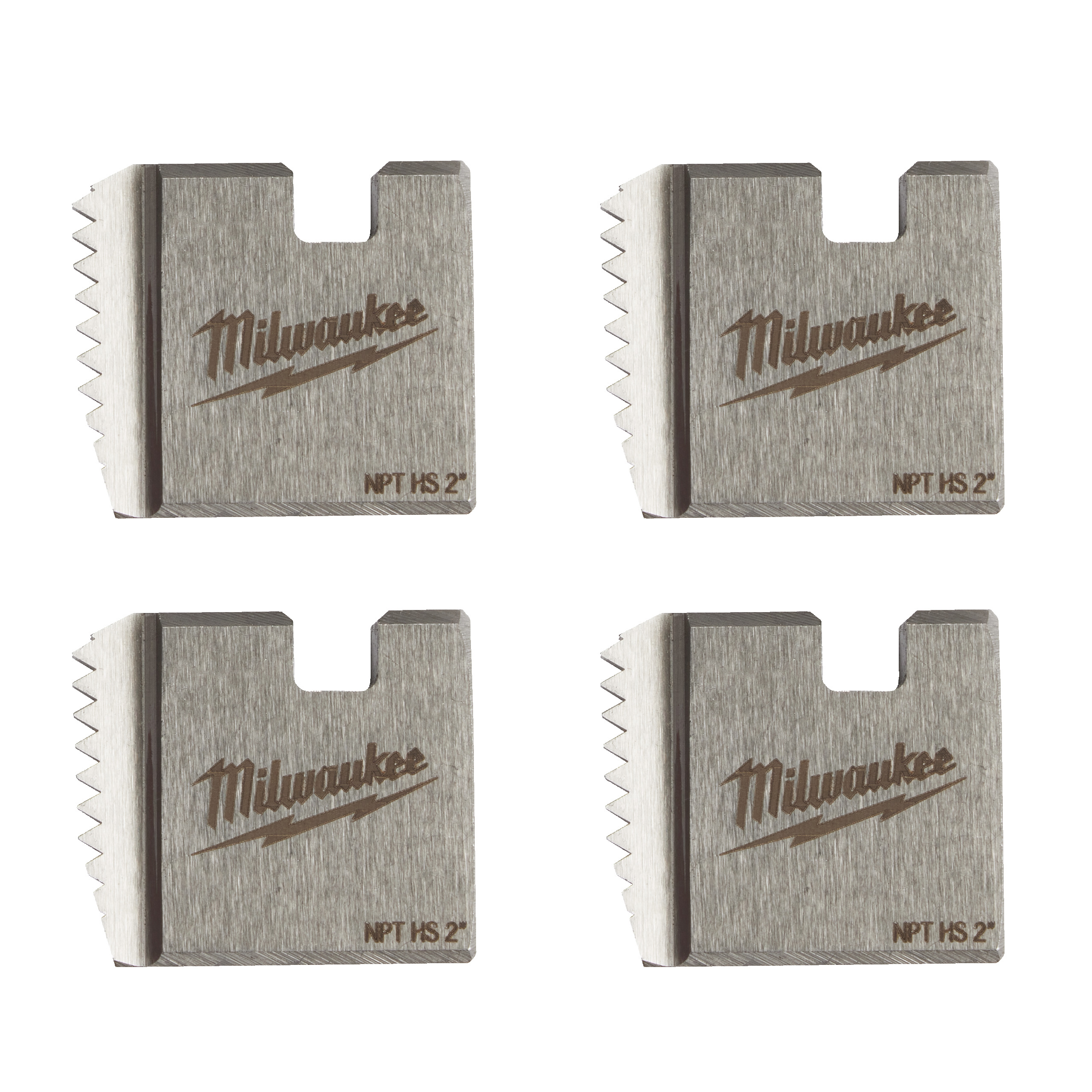 Milwaukee Gewindeschneidbacken Gewindeschneideisen FPTD 2" NPT HS