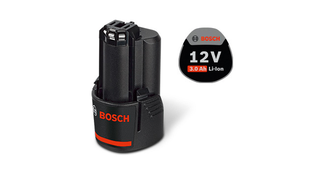 Bosch Akkupack GBA 12 Volt, 3.0 Ah