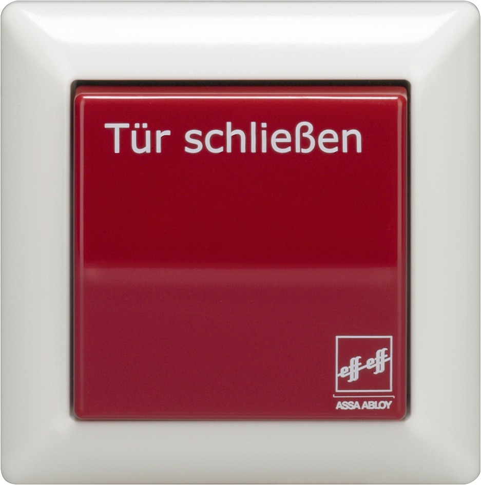 Unterbrechertaster effeff für Türschließer 1317-10, Kunststoff