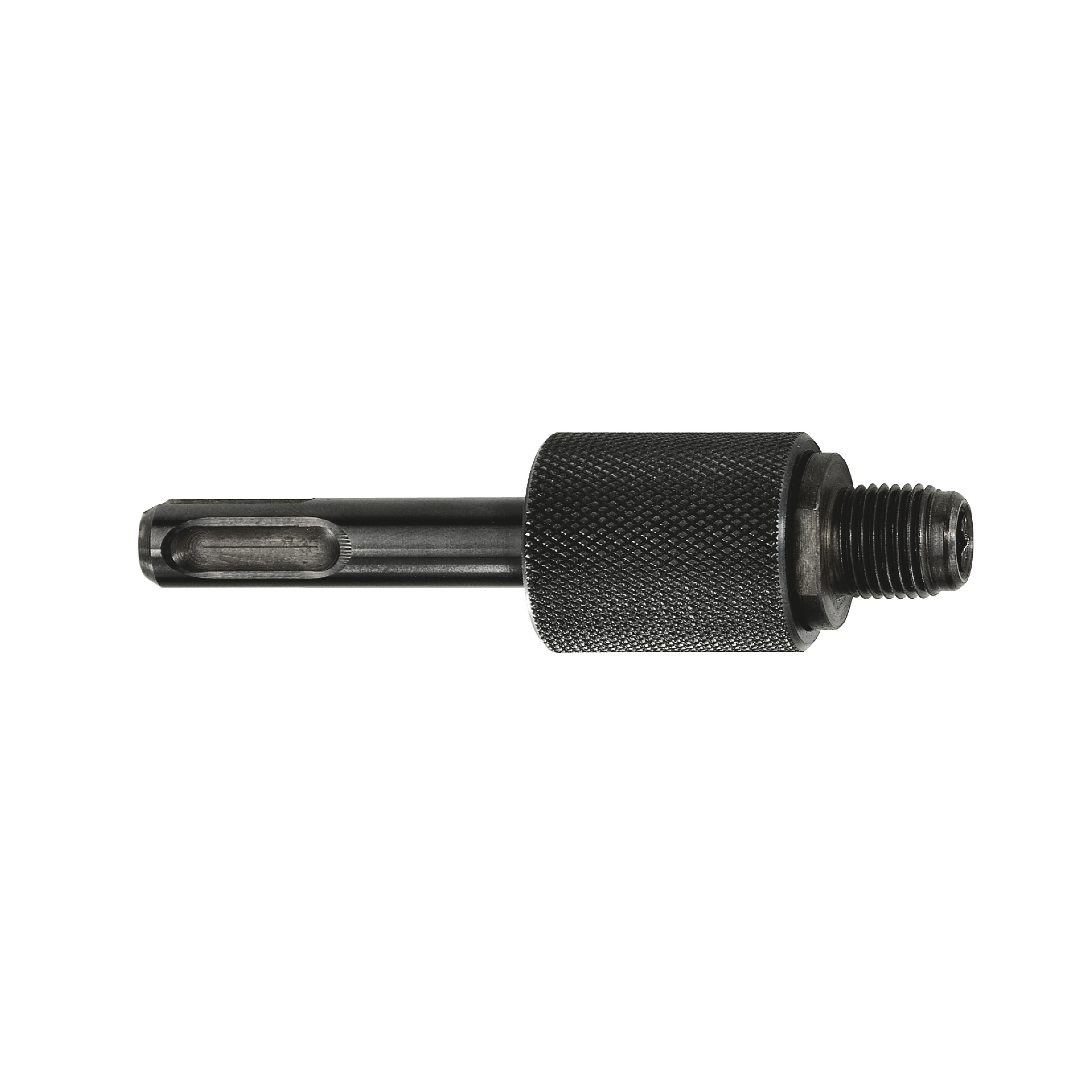 Schraubendreher Adapter, Gewindeadapter, Metall, Schwarz, Klemmverschluss