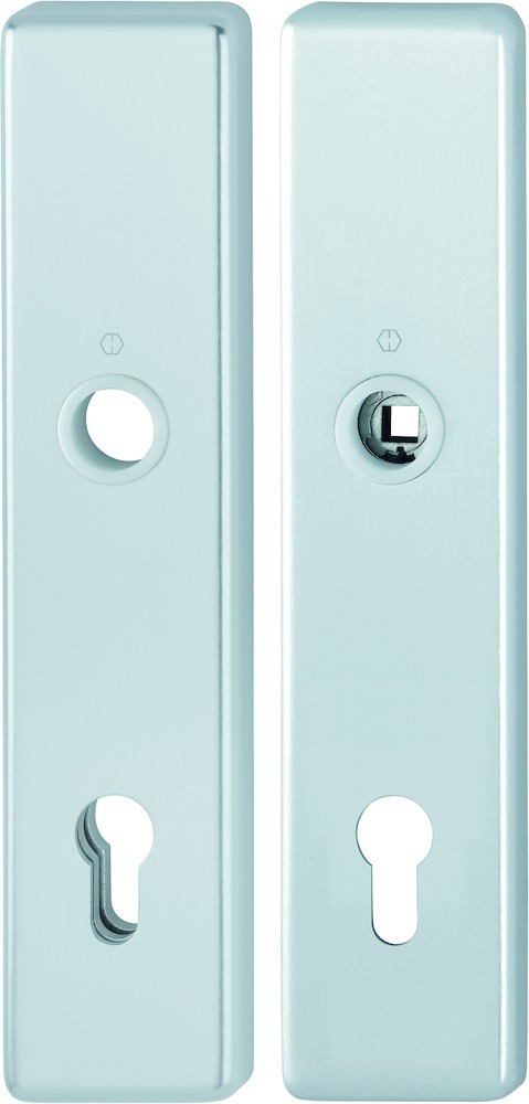 HOPPE Schutz-Langschildpaar 2221/2210, HT, Aluminium