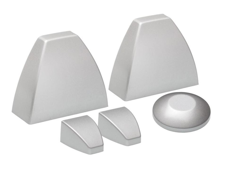 dormakaba Endkappen-Set TS 90 Impulse, Aluminium