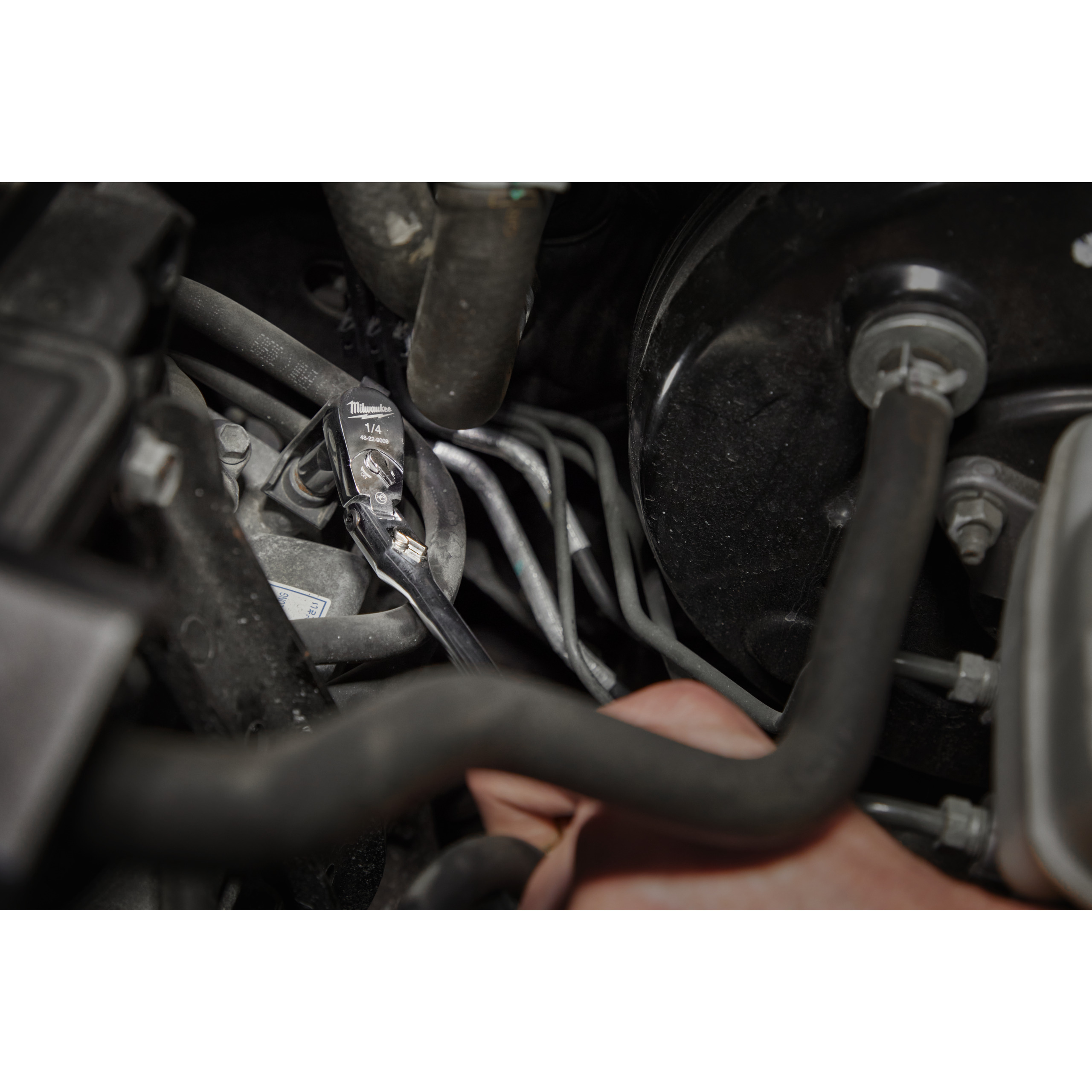 Milwaukee Gelenk-Ratsche 230 mm 1/4"