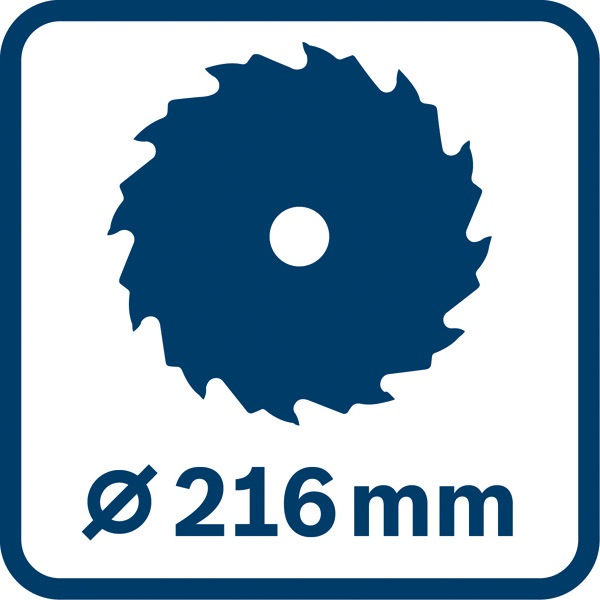 Symbol, kreis-Sägeblatt, 216 mm, Metall-Säge, Sägezahn, Schneidblatt