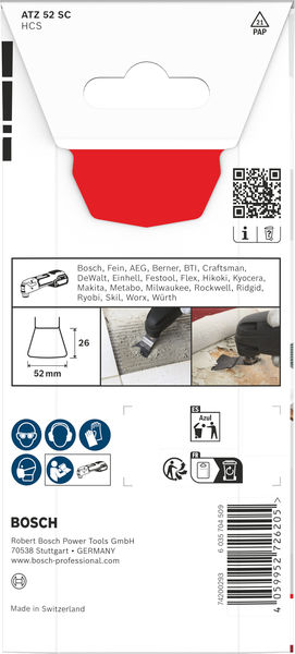 Produktbild Verpackung, Sanding pad, Schleifpapier, Schleifblock, Körnung 26, Werkzeugzubehör