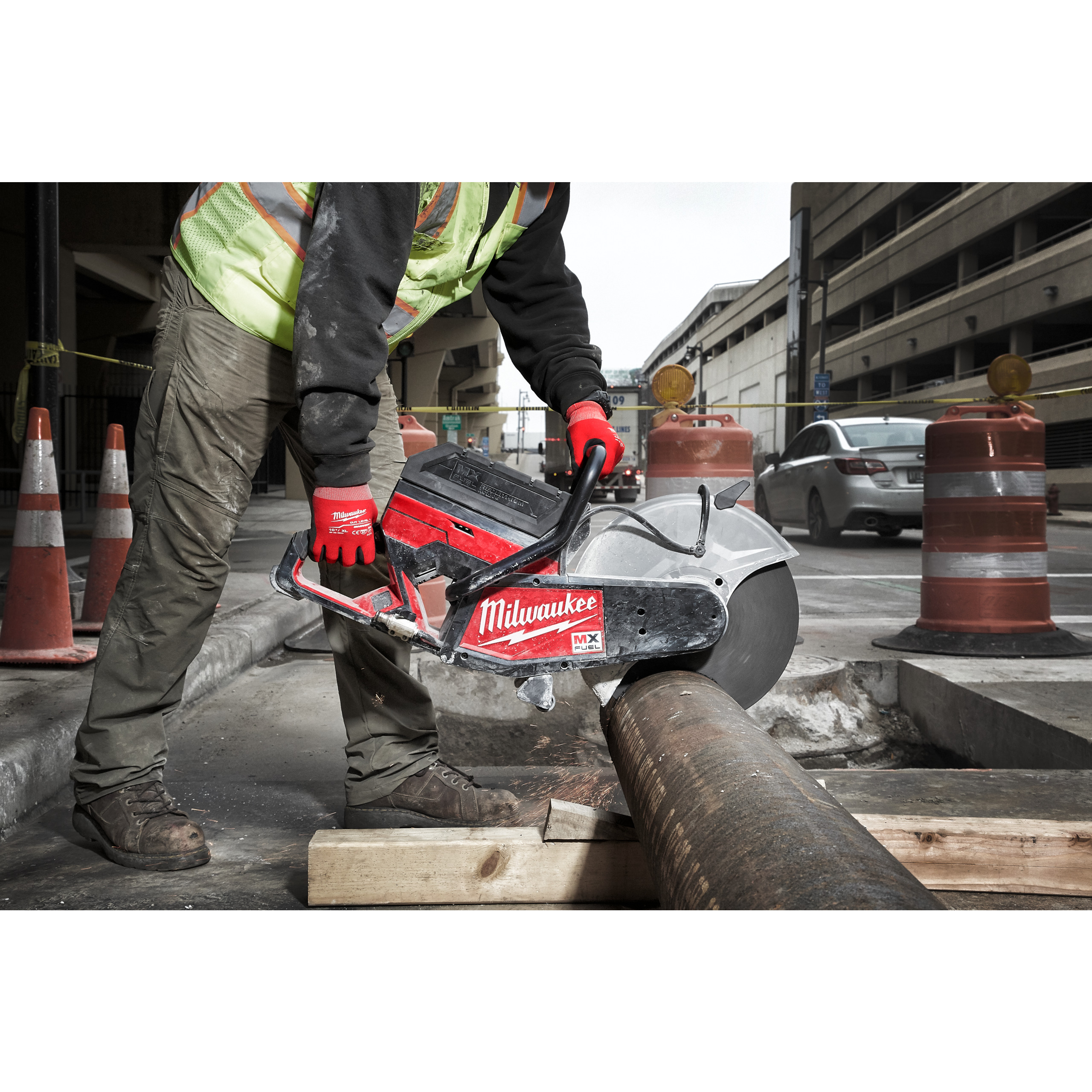 Milwaukee Metalltrennscheibe CCS41 4 mm Trennscheibe Ductil-Gussrohr 350