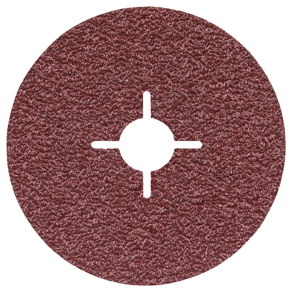 Bosch Fiberschleifscheibe R444 Expert for Metal, Korund, 115 mm, 22,23 mm