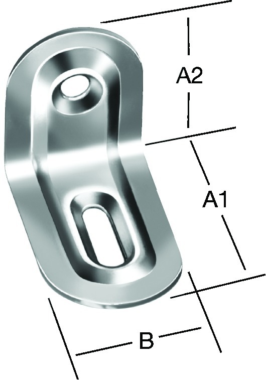 Produktbild Verstellwinkel VORMANN AUGUST 000174, verzinkt