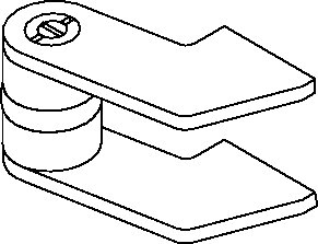 Bündelklammer, Clips, Metallclip, Scharnierclip, Druckfederclip