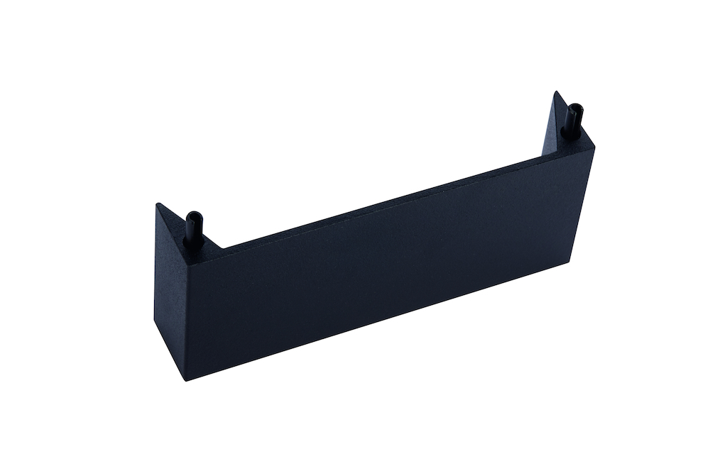 Gadget, Kunststoffteil, schwarzer Block, Kantenverbinder, Slothalter