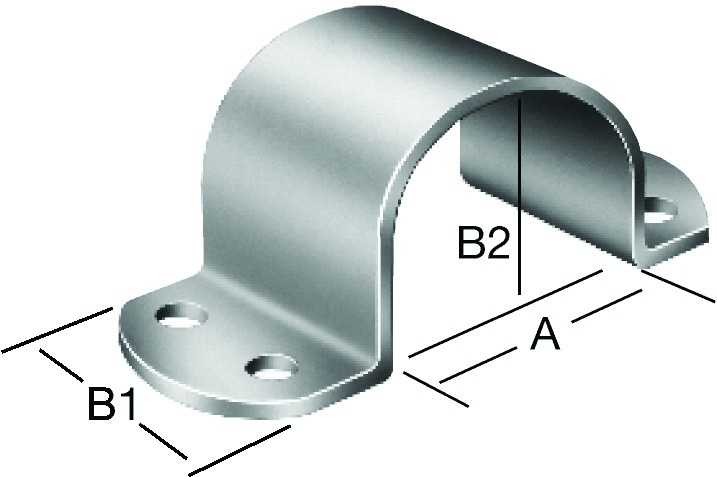 Produktbild Rohrschelle VORMANN AUGUST 000168, verzinkt